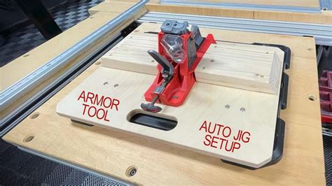 Armor Tool Autojig Workbench Setup Video Workbench Garage Work