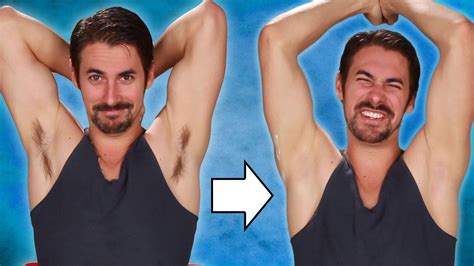 Guys Shave Their Armpits For The First Time Armpits Guys Try Guys