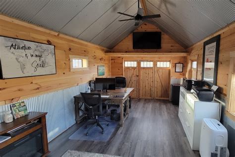 How To Convert A Shed Into A Home Office The Perfect Office