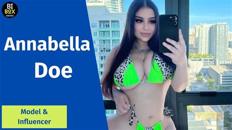 Annabella Doe Plus Size Bikini Model Biography YouTube