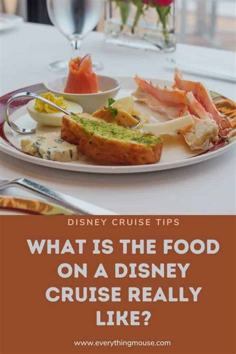 Disney Cruise Food Guide Everythingmouse Guide To Disney