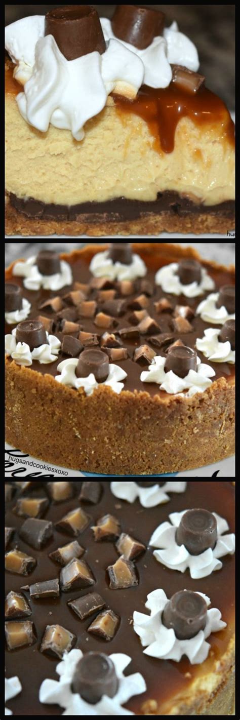 Fold in the toffee crisp pieces. Rolo Caramel Cheesecake | Recipe (With images) | Desserts ...