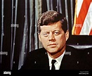 John F Kennedy President of the USA 1961-1963 Stock Photo - Alamy