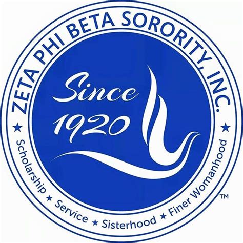 In 1920, five women from howard university envisioned a sorority that would raise the. Zeta phi beta Logos