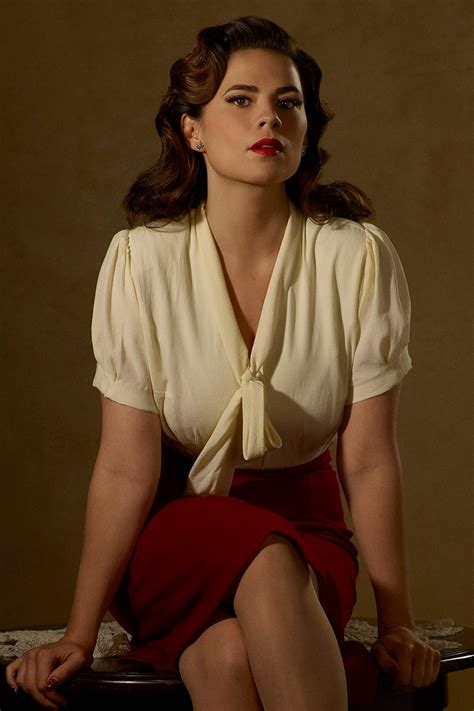 Hayley Atwell Would Have Made A Great 1940s Pin Up Model Jerkofftocelebs