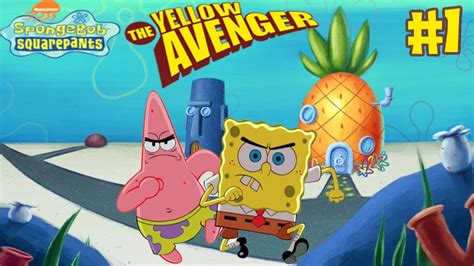 Spongebob Squarepants The Yellow Avenger Psp Gameplay Part 1 Youtube