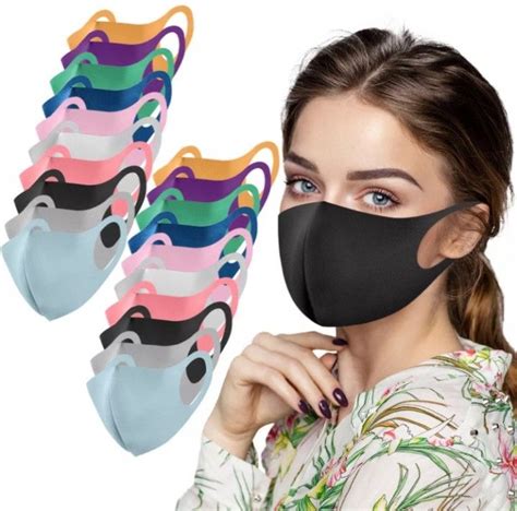 20 pc multicolor reusable washable face masks in 2021 face mask mask skinny shorts