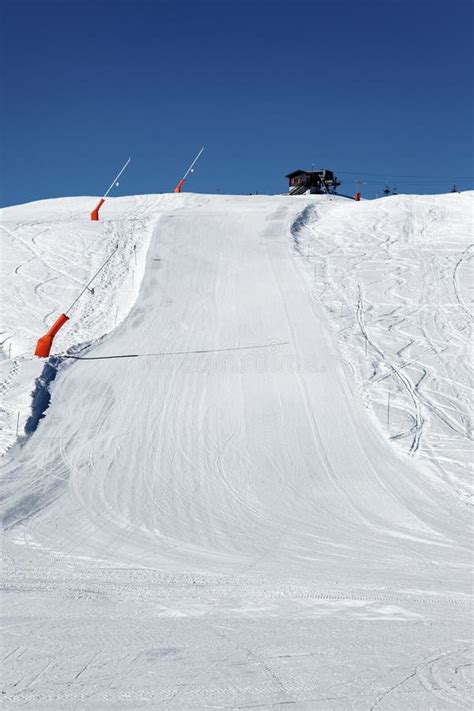 Ski Track Stock Photo Image Of Winter Alps Artificial 22308974