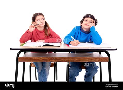 Children In The Classroom Stock Photo Alamy