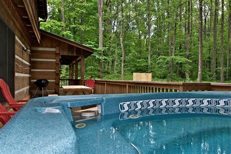 Enjoy peace and serenity in southern indiana. Great Escape log cabin managed by Hills 'O Brown Vacation ...