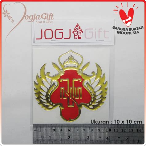 Jual Stiker 3d Lambang Kraton Jogja Ukuran 10cm Shopee Indonesia