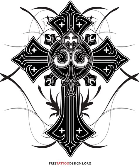 Christian cross, celtic cross, tribal cross, gothic cross there were many cross symbols in the older, pagan religions. 50 Cross Tattoos | Tattoo Designs of Holy Christian, Celtic and Tribal Crosses