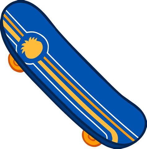Download High Quality Skateboard Clipart Blue Transparent Png Images