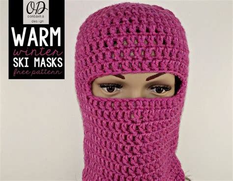 Warm Winter Ski Masks Free Pattern Artofit