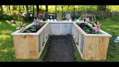 Our Diy Raised Garden Bed ~ New Used Free And Refurbished Materials