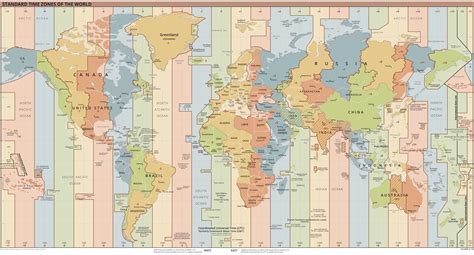 The World Time Zone Map
