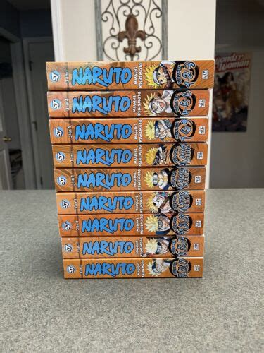 Naruto 3 In 1 Omnibus Manga Set Volumes 1 27 9 Books Total English