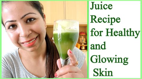 how to get healthy and glowing skin at home in 1 week miracle juice recipe fat to fab youtube