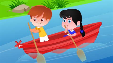 Row, row, row your boat: Row Row Row Your Boat | Kids Videos - YouTube