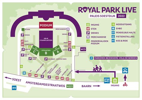 Plattegrond Royal Park Live