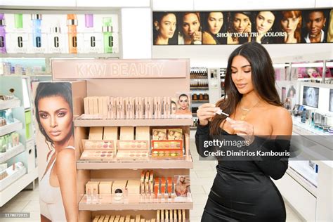 Kim Kardashian Attends Kkw Beauty Launch At Ulta Beauty On October News Photo Getty Images