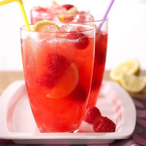 Raspberry Lemonade Spritzers Better Homes And Gardens