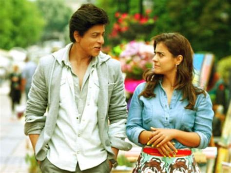 shah rukh khan kajol to reignite fiery love reveals dilwale poster ndtv movies