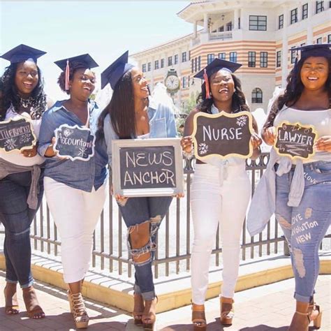 Amazing Black Girls Graduating Add Your Own Graduation Picture