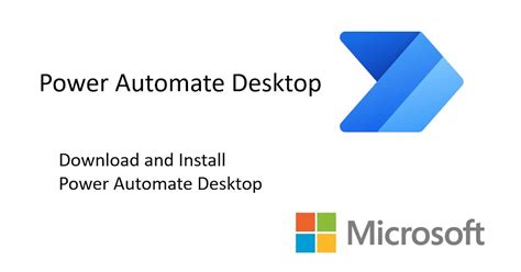 Power Automate Desktop Download And Install Microsoft Rpa