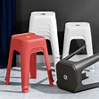 Mr.box 工業風塑膠椅凳4入(優雅白、深咖啡、大紅色)) @敗家導購 Y!購物