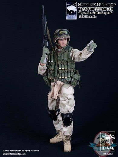 Dam Grenadier 75th Ranger Task Force Ranger Operation Gothic Serpent