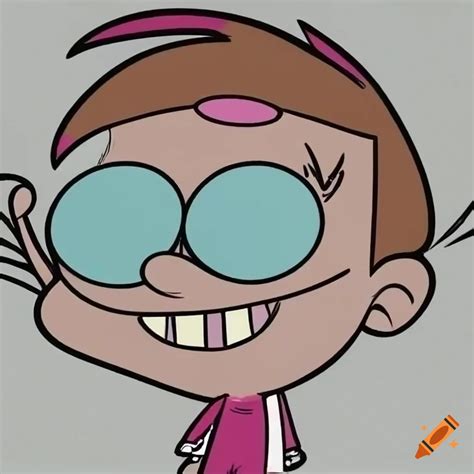 Cartoon Character Timmy Turner In A Unique Art Style On Craiyon