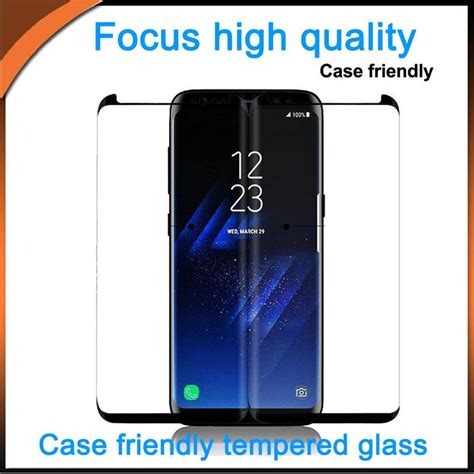 Case Friendly 3d Curved Tempered Glass Screen Protector For Samsung Note9s9 Pluss8s7 Edge
