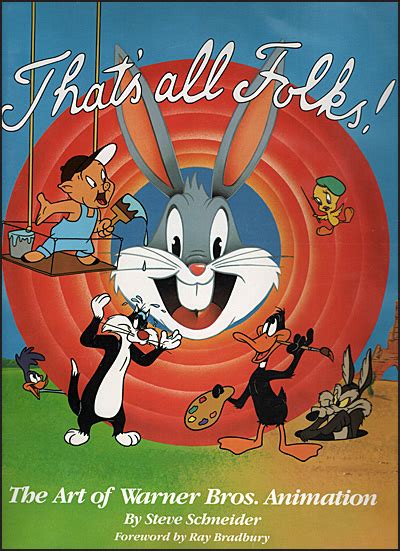 Thats All Folks The Art Of Warner Bros Animation Buds Art Books