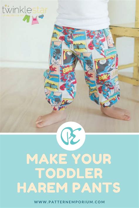 Harem Pants For Babies And Toddlers Newborn To 2yrs Sewing Courses