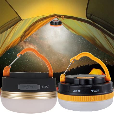 3w Camping Light Usb Rechargeable Tent Lamp Outdoor Portable Emergency