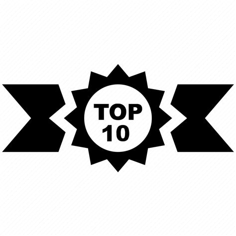 Badge Premium Quality Ranking Top Ten Icon Icon Download On