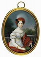 Friedrich Fleischmann, 1791 - 1834 : PORTRAIT OF PAULINE, QUEEN OF ...