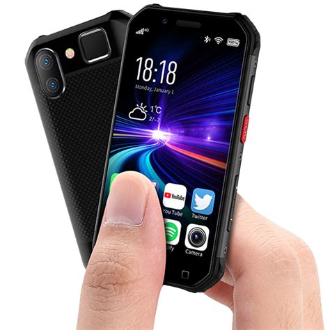 Small Mini Shockproof Mobile Phone Nfc Sos Walkie Talkie 3gb 32gb 4g