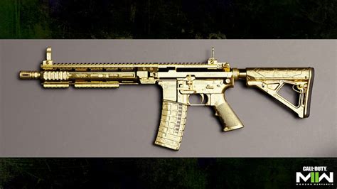 How To Unlock Gold Mastery Camos For Weapons In Call Of Duty Modern