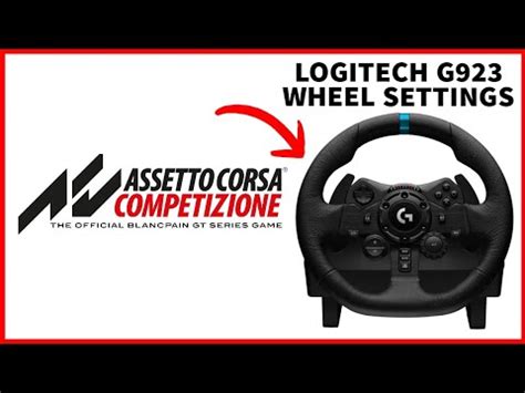 Assetto Corsa Competizione Logitech G Wheel And Force Feedback