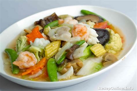 Vegetarian adalah sebutan bagi orang yang hanya makan. Resep Masakan Tumis Sayuran Cap Cay Kuah untuk Vegetarian ...