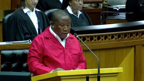 Julius Malema Full Sona Debate Speech Youtube