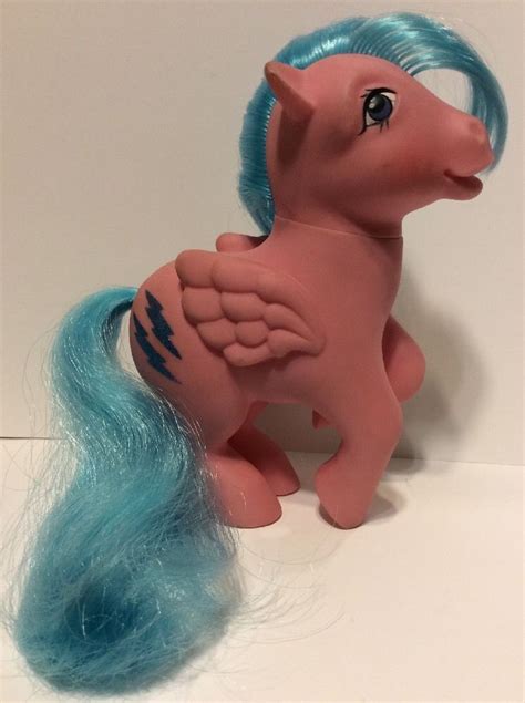 Vintage 1983 Mlp G1 Firefly Pegasus My Little Pony Hasbro Nice Shape
