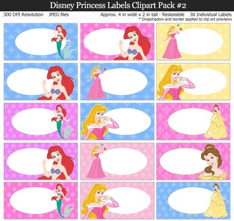 Épinglé Sur Disney Princess Theme Printables Cartes