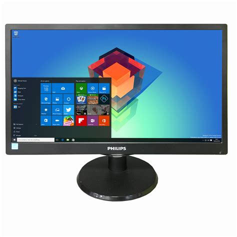 Philips 185 Inch V Line Led Display Monitor 1366 X 768 Falcon