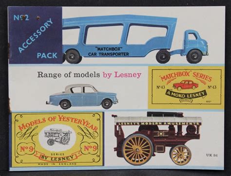 Matchbox Car Catalog 1959 Matchbox Matchbox Cars Toy Car