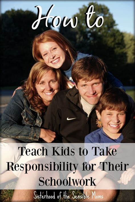 Teach Kids To Take Responsibility For Their Schoolwork