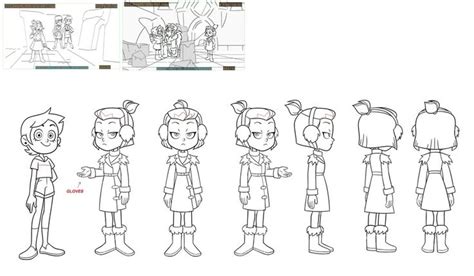 Amity Blightgallery Owl House Character Design Animation Character