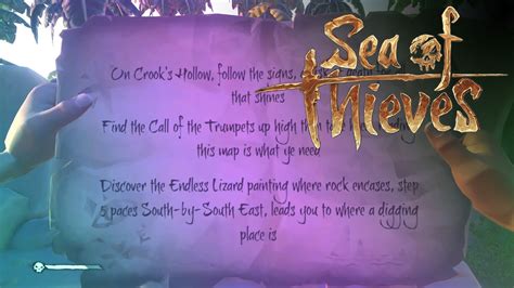 On smugglers bay since long ago, a heavy chest with gold aglowif these words confuse you will be stuck, will at the clifftop plank a tune be struck?the large. Sea Of Thieves Crooks Hollow Riddle Endless Lizard